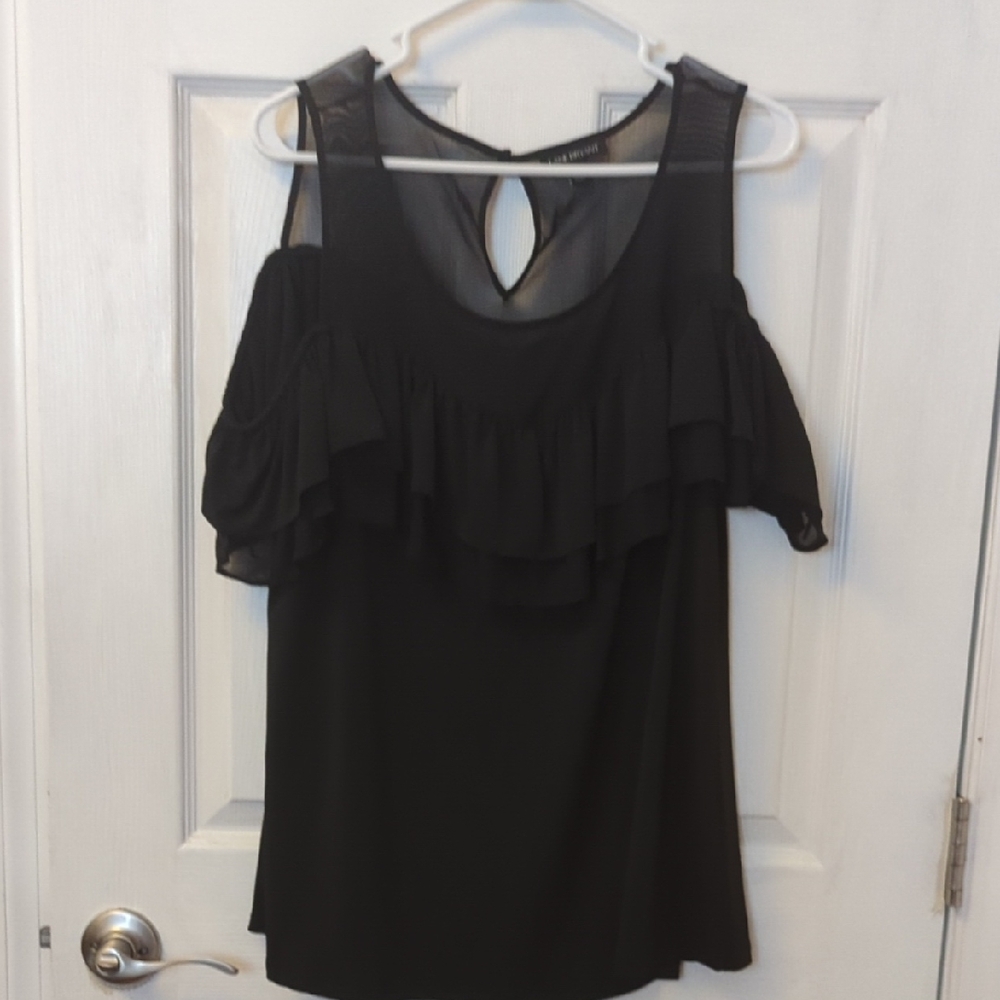 Lane Bryant Cold Shoulder Blouse